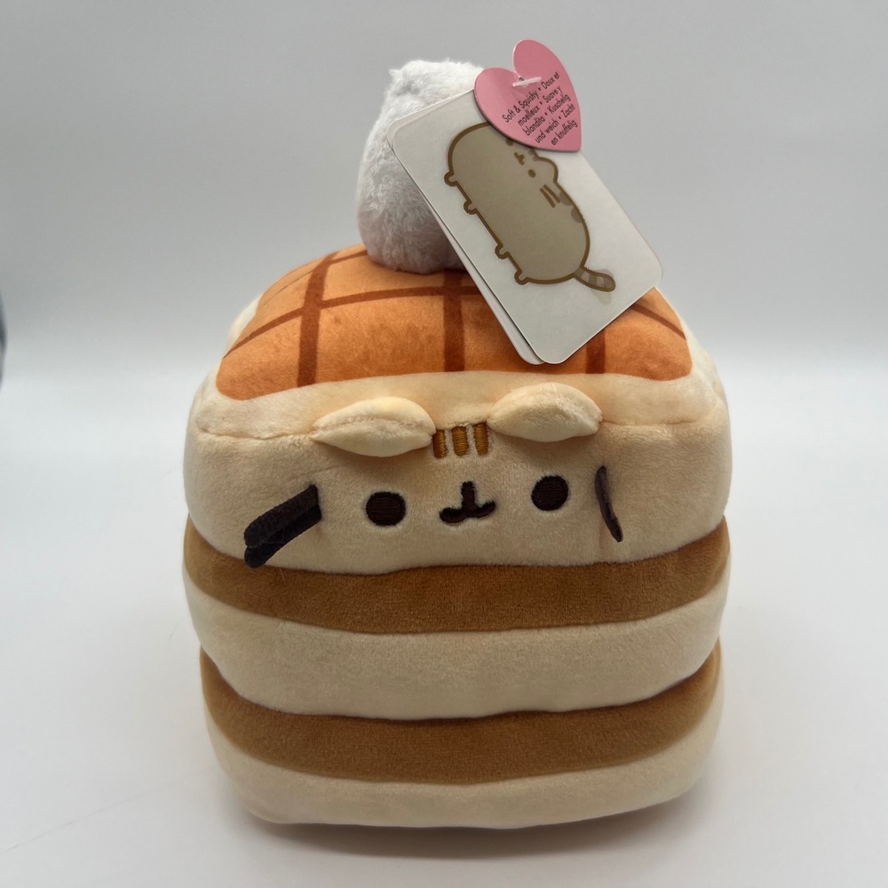 Pusheen Waffle Stack Squisheen 6" Plush NWT